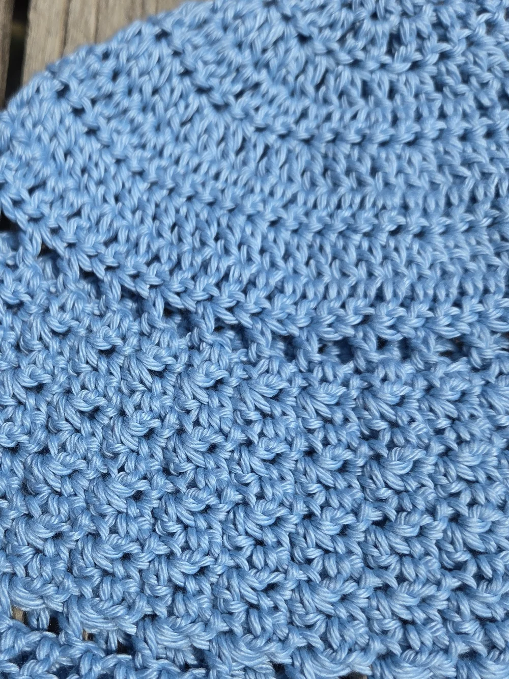 Artisan Handmade Lightweight Pima Cotton Blend Crochet Boho Summer Bucket Hat